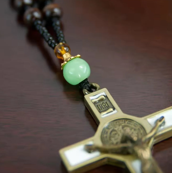 Rozenkransketting met kralen