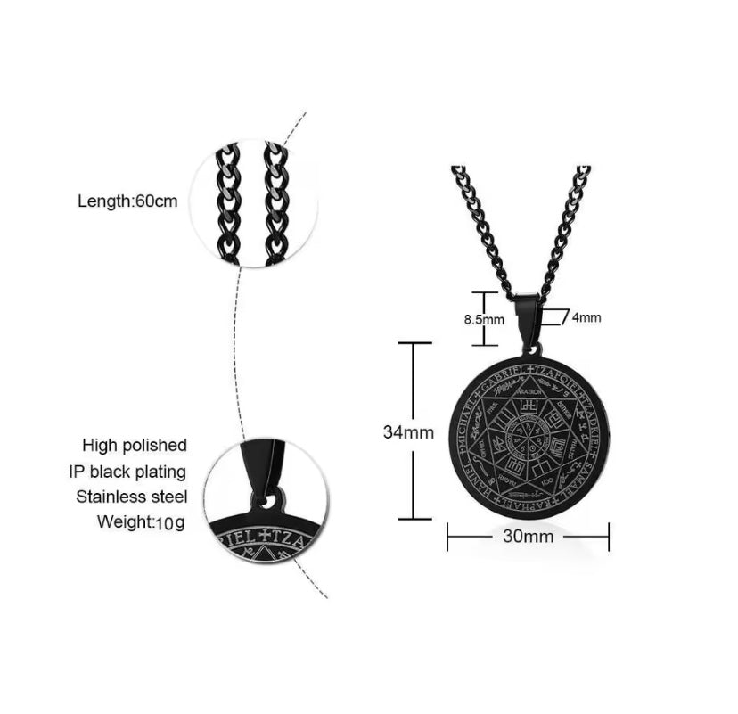 Zegel Van De Zeven Aartsengelen Ketting