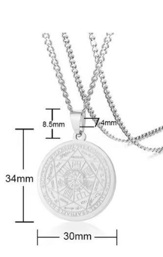 Zegel Van De Zeven Aartsengelen Ketting