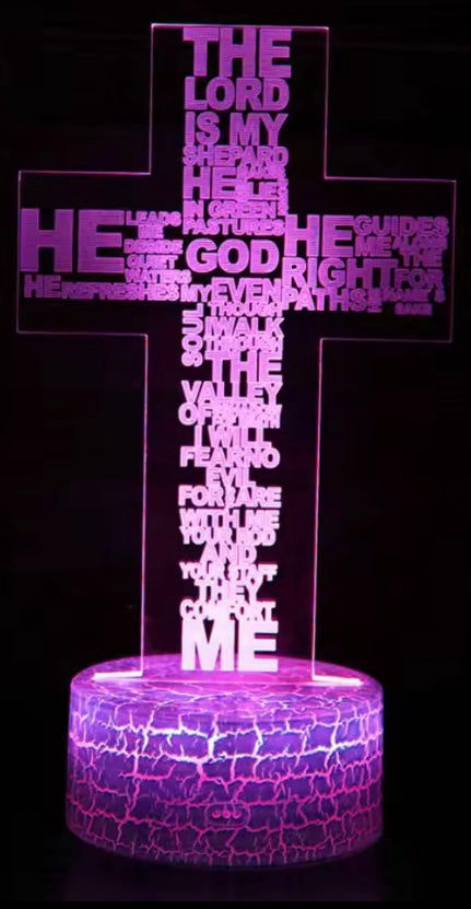 Jezus Kruis Nachtlampje