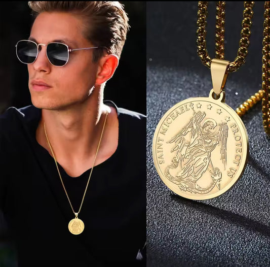 St. Michael Badge Medaille