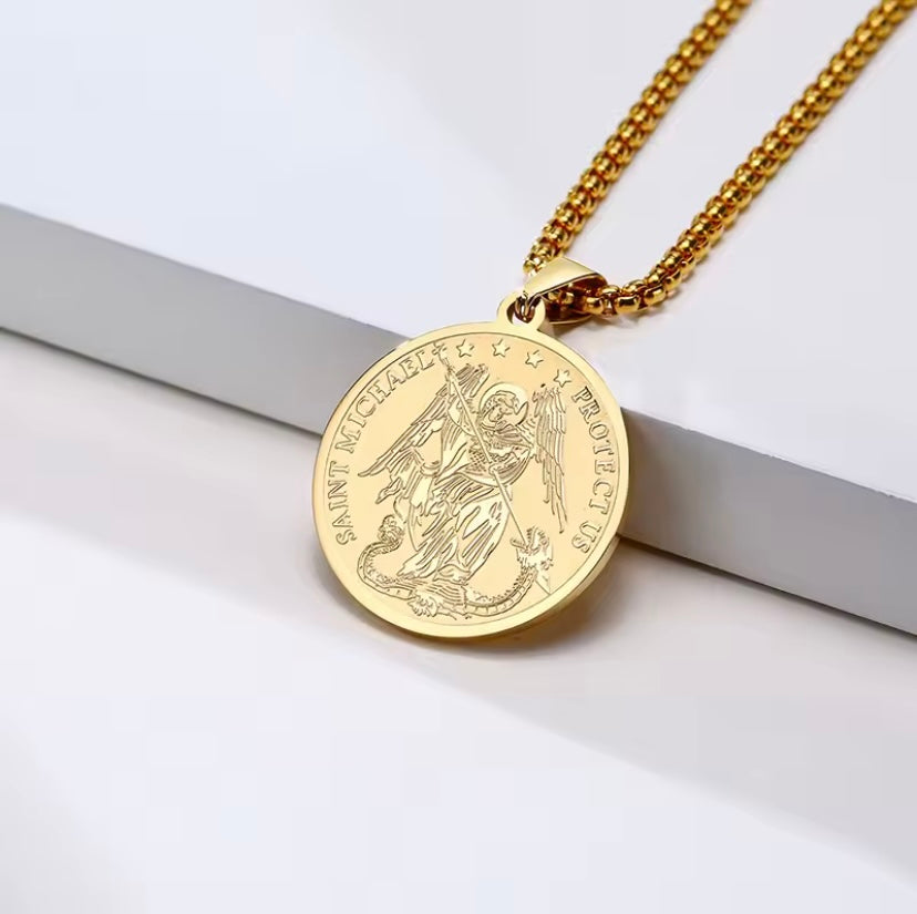 St. Michael Badge Medaille