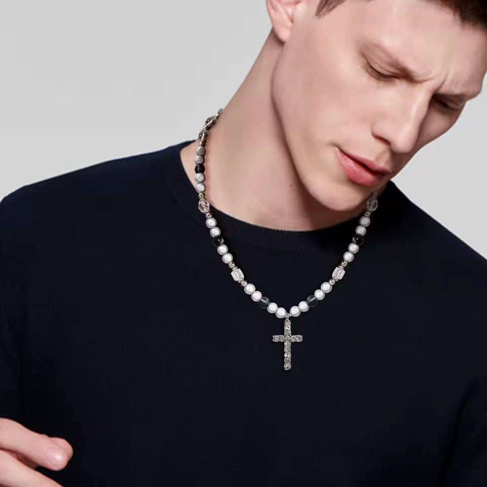 Kristallen Kruis Hanger Ketting