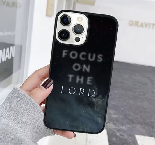 Focus on the Lord Telefoonhoesje