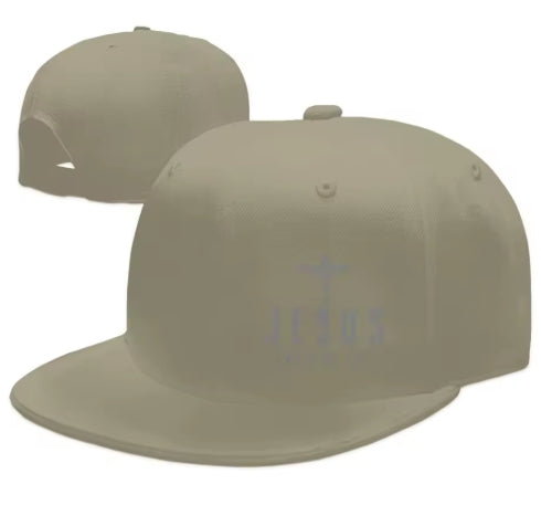 Christian Snapback cap met “Jesus Saved My Life”