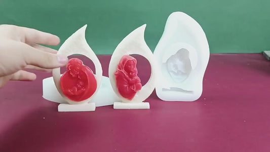 Jezus Aan Het Kruis Kaars